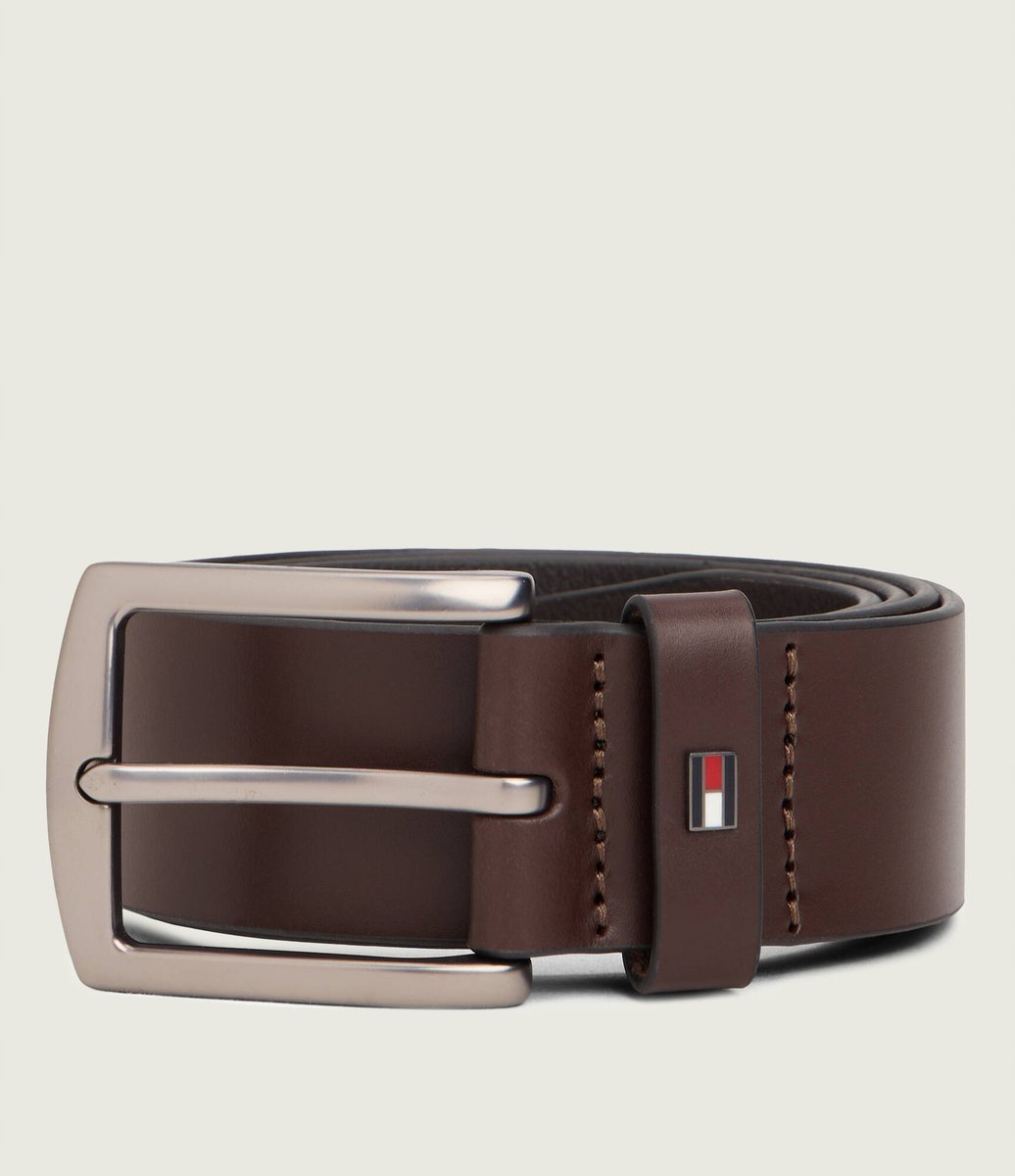 TOMMY HILFIGER PASEK BRĄZOWY SKÓRZANY 115 26EA
