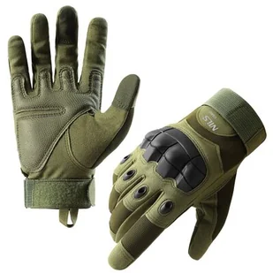 Rękawice taktyczne NILS CAMP NC1798 (rozmiar L) Zielony - Rękawiczki - miniaturka - grafika 1