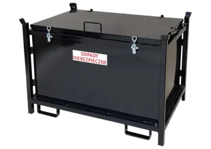Kontener Na Odpady Niebezpieczne 450 L - Pojemniki przemysłowe - miniaturka - grafika 1