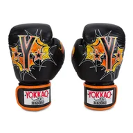 Rękawice bokserskie - Rękawice bokserskie YOKKAO Pad Thai czarne FYGL-69-1  10 oz - miniaturka - grafika 1