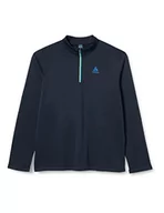 Bluzy męskie - Odlo Męska bluza Midlayer 1/2 Zip Besso 542472 - miniaturka - grafika 1
