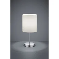 Lampy stojące - Reality Leuchten lampa lampy stołowe, abażur z materiału, E14, 40 W, biały, 13 x 13 x 28.5 cm, 13 x 13 x 28.5 cm R50491001 Jerry - miniaturka - grafika 1