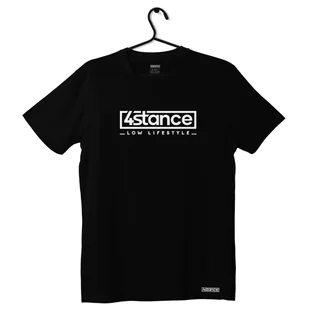 T-shirt koszulka 4STANCE CLASSIC czarna-XL - Odzież do sportów motorowych - miniaturka - grafika 1