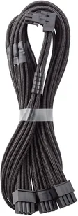 CableMod C-Series Pro Anschlusskabel - Variante B, 90, 16-Pin zu 3x 8-Pin PCIe, schwarz - Akcesoria do komputerów stacjonarnych - miniaturka - grafika 1