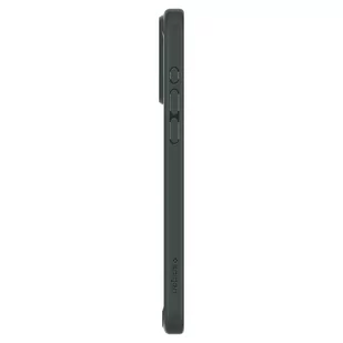 Etui Spigen Ultra Hybrid do iPhone 15 Pro Max - ciemnozielone - Etui i futerały do telefonów - miniaturka - grafika 1