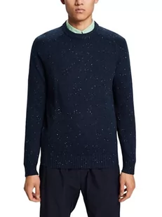 ESPRIT sweter męski, 450/Petrol Blue, XS - Swetry męskie - miniaturka - grafika 1