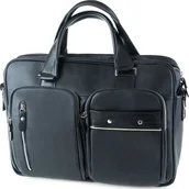 Teczki i aktówki - Giovani Skórzana torba na laptopa mila - giovani - miniaturka - grafika 1