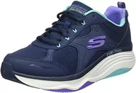 Trampki damskie - Skechers Damskie trampki fitness D'LUX, granatowe, 6 UK - miniaturka - grafika 1