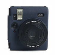 Torby fotograficzne i futerały - Futerał Etui Pokrowiec Case Silikon Fuji Fujifilm Instax Mini 99 Granatowy - miniaturka - grafika 1