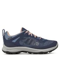 Buty trekkingowe damskie - Trekkingi Keen Terradora Flex Wp 1026881 Granatowy - miniaturka - grafika 1