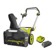 Ryobi Bezszczotkowa odśnieżarka 53 cm, MAX POWER 36V z serii WHISPER™,w zestawie z akumulatorem 5.0 Ah i ładowarką | RY36STX53A-150