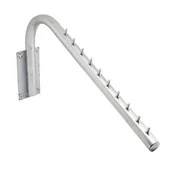 Meble modułowe i akcesoria - Wieszak z uchwytem przyściennym Ø25 chrom - miniaturka - grafika 1