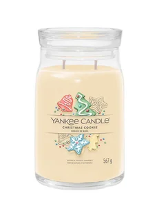Yankee Candle Duża świeca zapachowa - Christmas cookies - 567 g - Świece - miniaturka - grafika 1