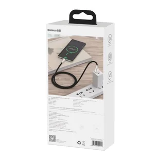 Baseus Cafule Metal Data kabel USB - USB Typ C 66W Quick Charge 1m czarny (CAKF000101) - Kable USB - miniaturka - grafika 22