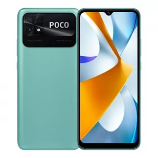 Xiaomi Poco C40 3GB/32GB Dual Sim Zielony - Telefony komórkowe - miniaturka - grafika 1