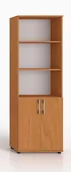 Regały - Regał Biurowy Na Ksiażki I Segragatory G 80 Ii 2D Olcha - miniaturka - grafika 1