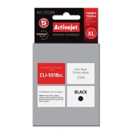 Tusze zamienniki - ACTIVEJET CLI-551BK XL - miniaturka - grafika 1