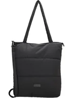 Torebki damskie - Beagles Shopper bag w kolorze czarnym - 33 x 34 x 9 cm - miniaturka - grafika 1