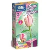 Zabawki kreatywne - Mini Fabryka Kwiatów - Tulipan Clementoni - miniaturka - grafika 1