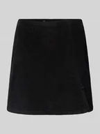 Spódnice - Spódnica mini o rozkloszowanym kroju z mieszanki bawełny model ‘LULA’ - miniaturka - grafika 1