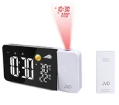 Stacje pogodowe - JVD SB3211.2 Zegar Budzik - miniaturka - grafika 1