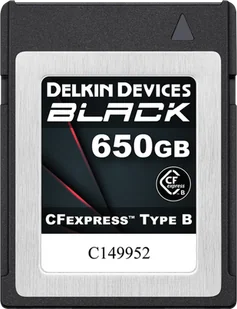 Karta Delkin Black CFexpress B R1725/W1530 650GB - Akcesoria fotograficzne - miniaturka - grafika 1