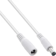 Kable komputerowe i do monitorów - InLine 26905F kabel zasilające Biały 5 m 5.5 x 2.5 mm 26905F - miniaturka - grafika 1
