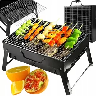 Grill Ogrodowy Turystyczny Przenośny Węglowy Duży - Grille - miniaturka - grafika 1