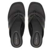 Klapki i japonki damskie - Japonki Tommy Hilfiger FW0FW09216 Czarny - miniaturka - grafika 1