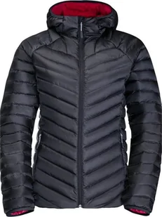 Jack Wolfskin Jack Wolfskin Passamani Down Hoody W 1207101-1388 szary L - Kurtki i kamizelki sportowe damskie - miniaturka - grafika 1