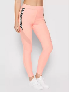 Spodnie damskie - Guess Legginsy V2RB19 MC03W Różowy Slim Fit - grafika 1