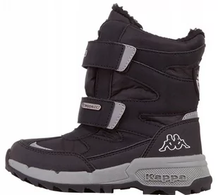 Kappa Cekis Tex K 260903K-1115, Dla Chłopca, Buty Zimowe, Czarne - Moda i Uroda OUTLET - miniaturka - grafika 1