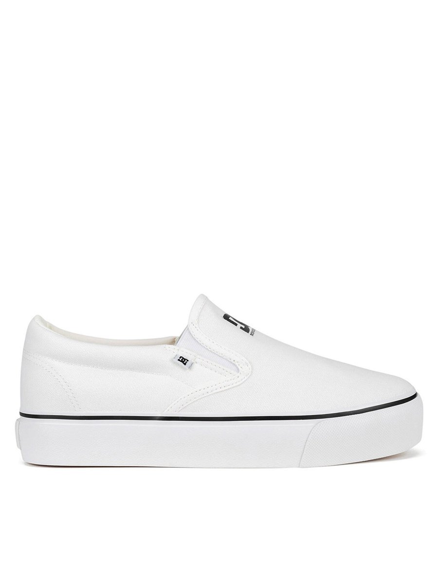 Dc Shoes Tenisówki Damskie Biały WFA3015-1