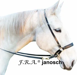 F.R.A Ogłowie bezwędzidłowe Janosh- - Ogłowia - miniaturka - grafika 1