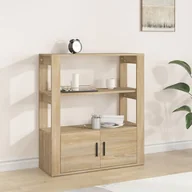 Szafki do salonu - Szafka, dąb sonoma, 80x30x90 cm, materiał drewnopochodny - miniaturka - grafika 1