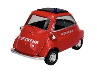 WELLY BMW ISETTA STRAŻ POŻARNA 1:34 Samochód Nowy Metalowy Model - Samochody i pojazdy dla dzieci - miniaturka - grafika 1