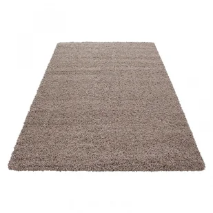 Dywan shaggy Beżowy 60x110 cm - Dywany - miniaturka - grafika 1