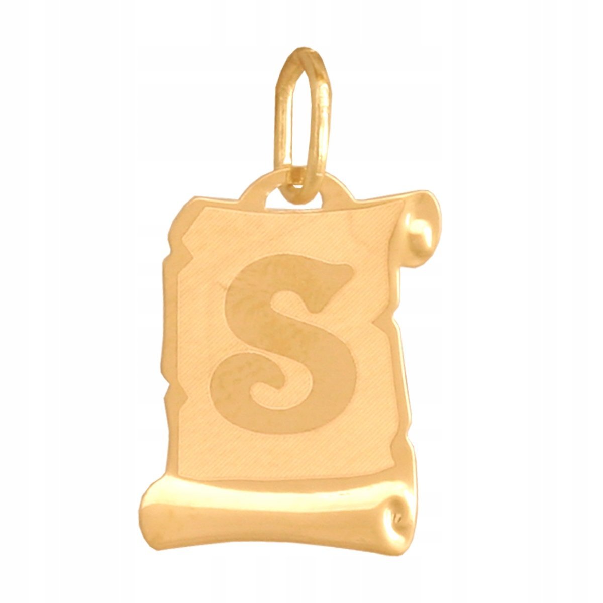 Złota Zawieszka Literka Papirus 585 0.50 g