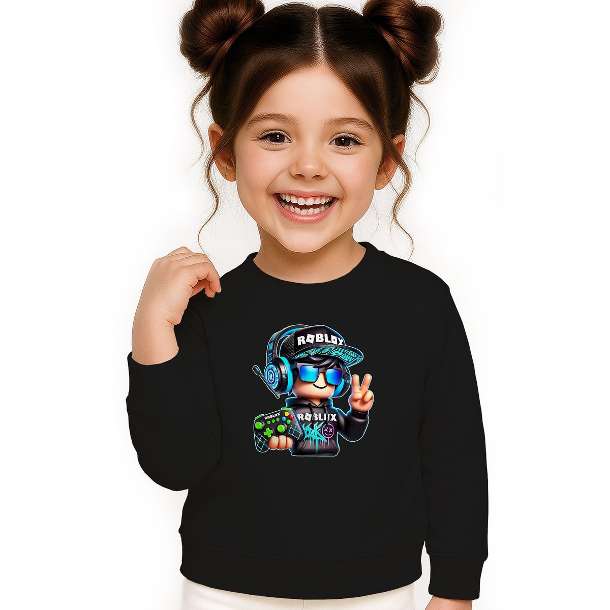 BLUZA DZIECIĘCA ROBLOX GRACZ DLA CHŁOPCA DZIEWCZYNKI 122-128