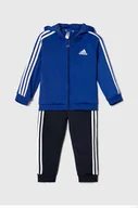 Komplety dla niemowląt - adidas dres niemowlęcy kolor granatowy - miniaturka - grafika 1