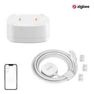 Systemy inteligentnych domów - Sonoff czujnik zalania/wycieku wody ZigBee SNZB-05P + Kabel WLDC200 - miniaturka - grafika 1