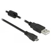 Kable USB - Delock Kabel USB A - B micro,1 m 82299 - miniaturka - grafika 1