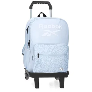 Reebok Maura Plecak szkolny z wózkiem, niebieski 30x40x12 cm Poliester 14,4L by Joumma Bags, Niebieski, Talla única, plecak szkolny na kółkach - Plecaki szkolne i tornistry - miniaturka - grafika 1