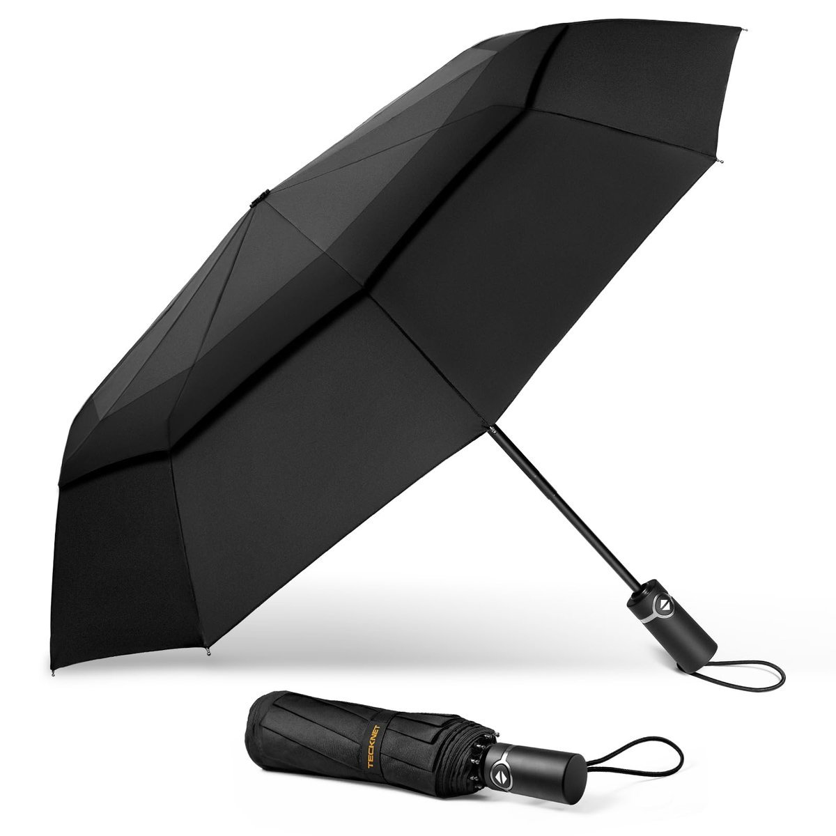 TECKNET parasol automatyczny czarny