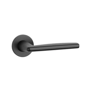 Klamka Luna R Slim Czarny Mat - Klamki - miniaturka - grafika 1