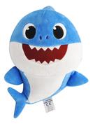 Maskotki i pluszaki - Smart Study Śpiewająca maskotka-pacynka. Baby Shark. Daddy Shark, niebieska - miniaturka - grafika 1