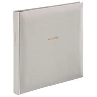 Albumy fotograficzne - Album HAMA Memories Czarne kartki szary (50 stron) - miniaturka - grafika 1