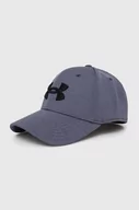 Czapki męskie - Under Armour czapka z daszkiem kolor niebieski z aplikacją - miniaturka - grafika 1