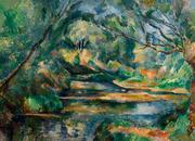 Plakaty - Galeria Plakatu, Plakat, The Brook, Paul Cézanne, 100x70 cm - miniaturka - grafika 1