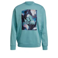Bluzy sportowe damskie - Bluza adidas uforu Sweatshirt W GS3893 - miniaturka - grafika 1